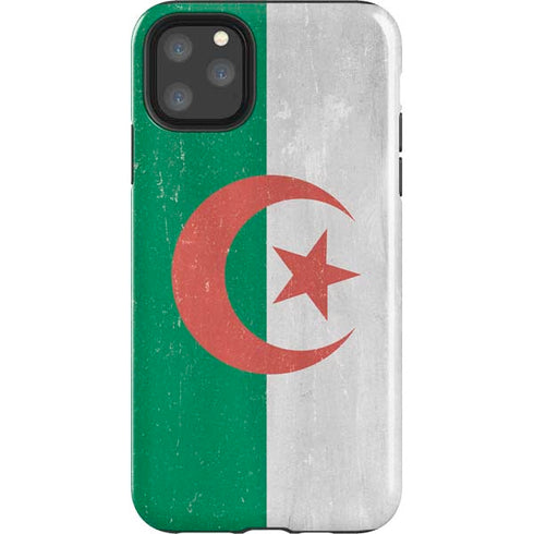 Algeria Flag Distressed iPhone 11 Pro Max Impact Case